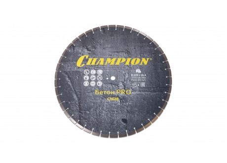 Диск алмазный CHAMPION бетон PRO 600/25,4/10/4 Concremax