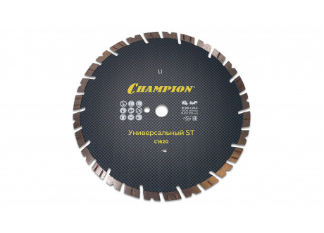 Диск алмазный CHAMPION универсальный ST 350/25,4/14 Fast Gripper